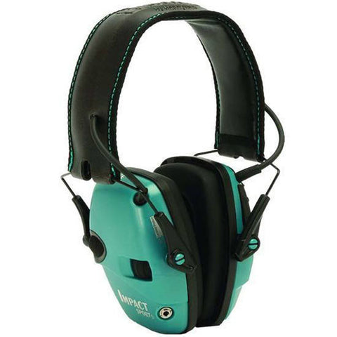 Howard Leight Impact Sport Teal Electronic Earmuff